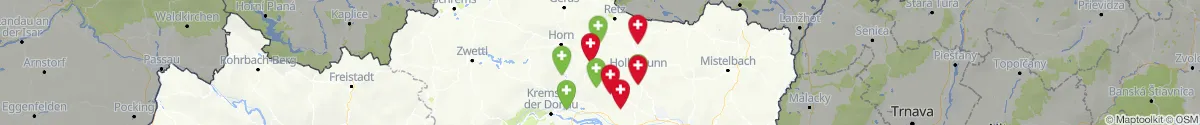 Map view for Pharmacies emergency services nearby Sitzendorf an der Schmida (Hollabrunn, Niederösterreich)
